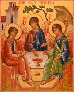 Создать мем: holy spirit, orthodox, день святой троицы