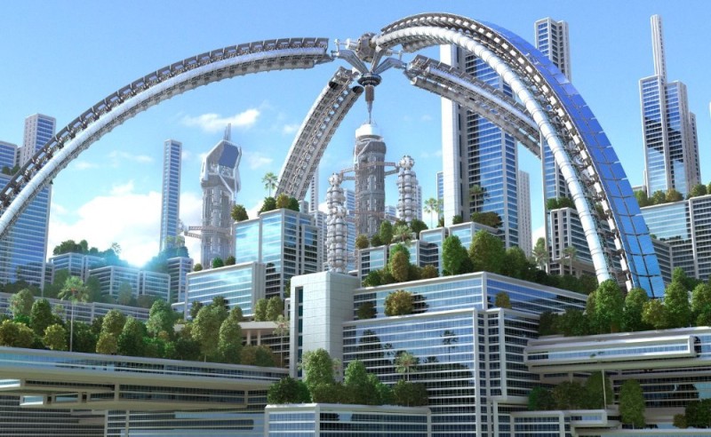 Create meme: a beautiful city of the future, grozny 2030, the project city of the future 