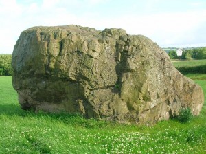 Create meme: stone, stone boulder