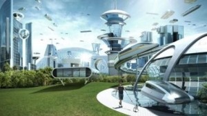 Create meme: futuristic city of the future