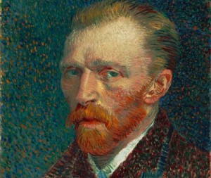 Create meme: self portrait, van Gogh Symphony of colors, van Gogh the artist