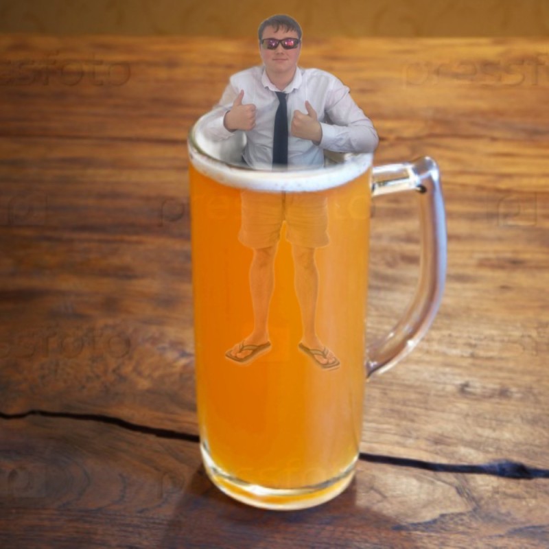 Create meme: a glass of beer, beer mug, beer 