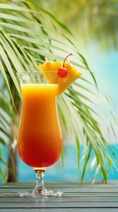 Create meme: tropical cocktail