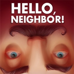 Создать мем: hello neighbor усы, привет сосед, значок игры hello neighbor
