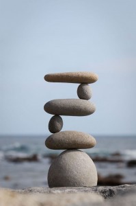 Create meme: the balance of stones, balance, figure