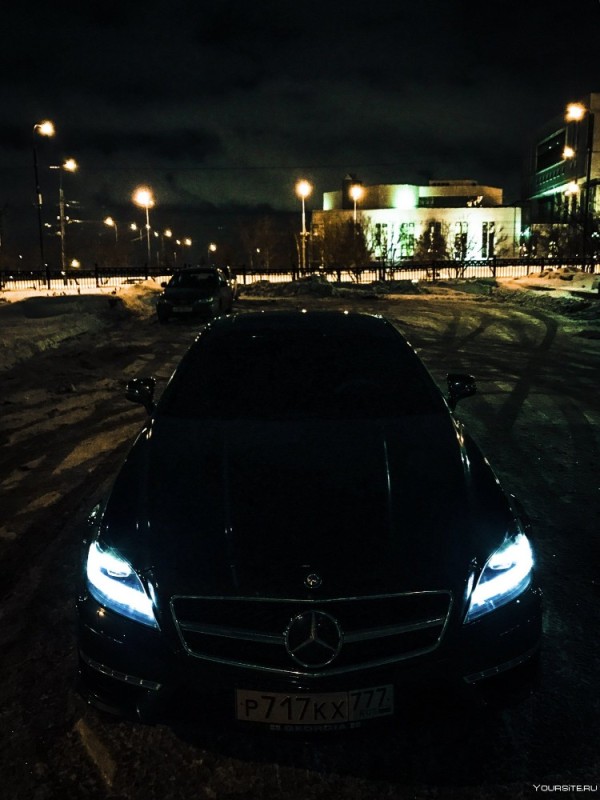 Create meme: black mercedes, mercedes-benz, cls black