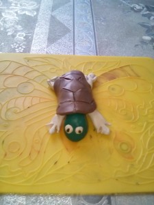 Create meme: turtle cake, turtle from plasticine, modeling clay turtle