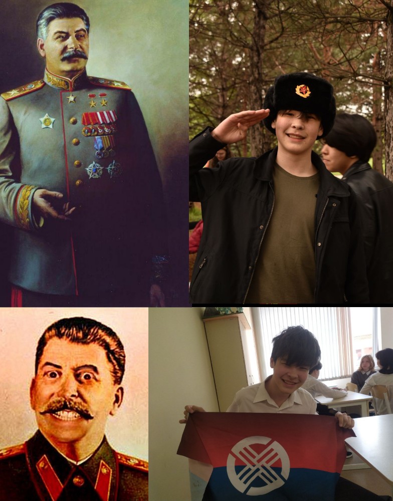 Create meme: screenshot , Generalissimo of the USSR, Stalin Lenin