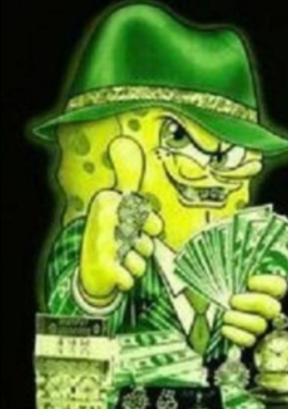 Create meme: Gangster spongebob, Gangster spongebob, spongebob gangsta