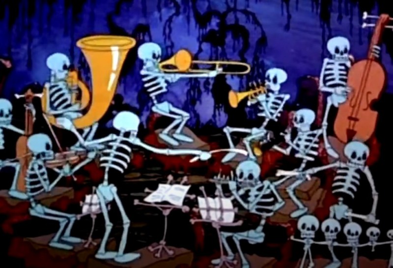 Создать мем: скелет мультик, танец скелетов мультфильм 1937, i feel it in my bones