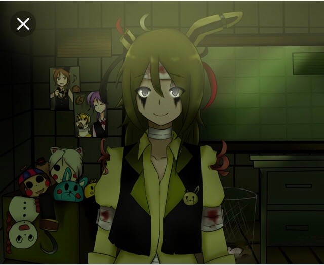 Create meme fnaf 3 springtrap art, fnaf anime springtrap, FEM