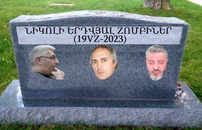 Create meme: funny tombstones, armenian graves, azerbaijani graves in armenia