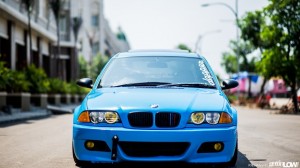 Создать мем: m3 e46 синяя, bmw m3 iii (e46) тюнингованная, BMW E46