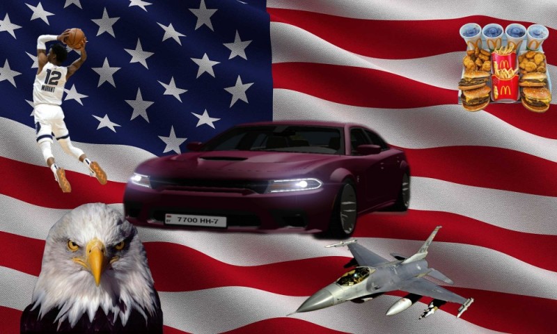 Create meme: cars from the usa, auto usa, USA America