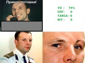 Create meme: Yuri Gagarin photo, comics memes, Alexei Gagarin error