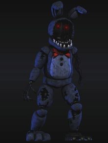 Создать мем: бонни фнаф, олд бонни фнаф, withered bonnie