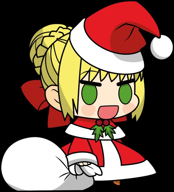 Создать мем: padoru шарлотта, аниме рождество, padoru padoru