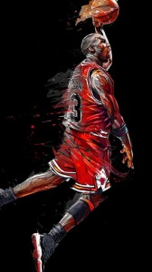 Создать мем: майкл джордан постер, michael jordan art, баскетбол данк арт джордан