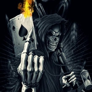 Create meme: rock skeleton, skull cool, skeleton with an ace