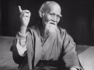 Create meme: meme sage , Morihei Ueshiba memes, morihei ueshiba meme