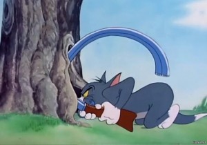 Create meme: Tom and Jerry Tom with a gun, Tom and Jerry