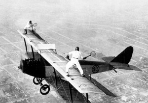 Create meme: the wing of the plane, Genairco Biplane, vintage aircraft