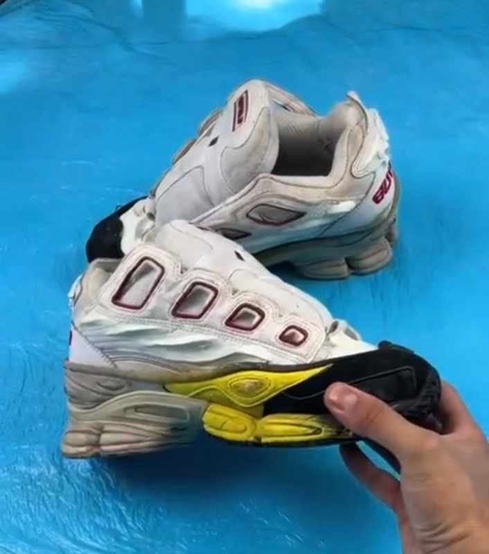 Create meme: shoes , massive sneakers, raf simons sneakers