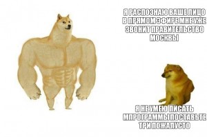 Create meme: inflated doggie meme template, Jock , muscular doge meme