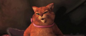 Создать мем: толстый кот из шрека картинки, коты из шрека 3, кот из шрека