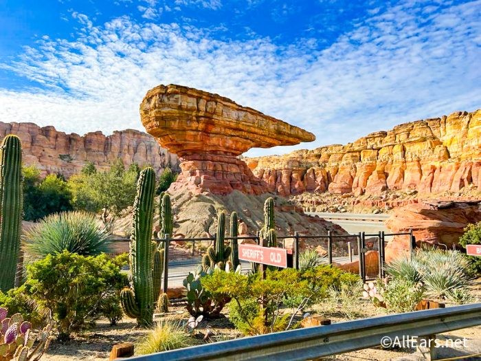 Create meme: Radiator springs mountains, nature , California attractions