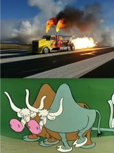 Создать мем: грузовые машины, грузовик, смертельный рейс фильм 2005
