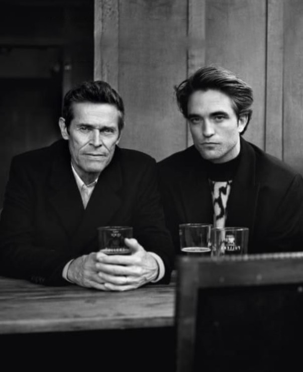 Create meme: willem dafoe, Willem Dafoe and Robert Pattinson, Robert Pattinson 