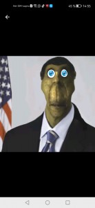 Create meme: meme Obama, obunga