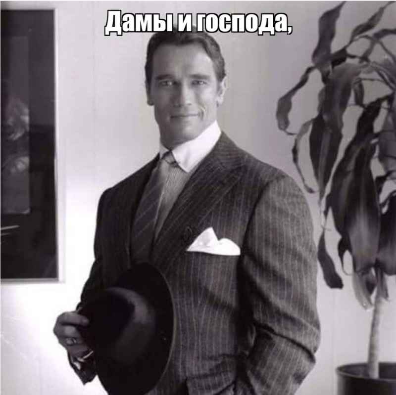 Create meme: Ladies and gentlemen, the schwarzenegger meme, arnold schwarzenegger meme, Arnold Schwarzenegger in his youth