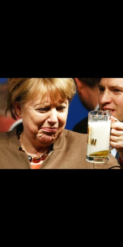 Create meme: Angela Merkel with beer, Angela Merkel , angela merkel meme