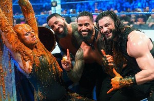 Создать мем: Семья Уайаттов, Роман Рейнс, nxt invade smackdown