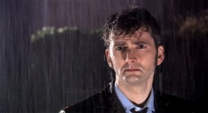 Создать мем: Печальный мужик под дождём