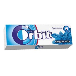 Create meme: orbits sweet mint, orbit sweet mint