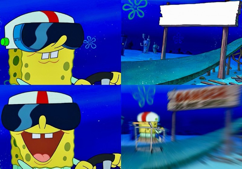 Create meme: spongebob sharks vs pods, spongebob spongebob, battle