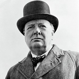 Create meme: Winston Churchill