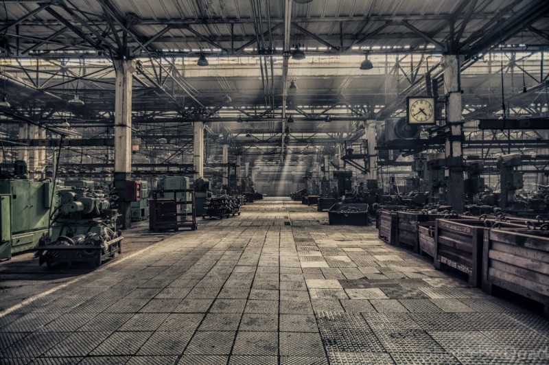 Create meme: industrial background, plant , factory shop