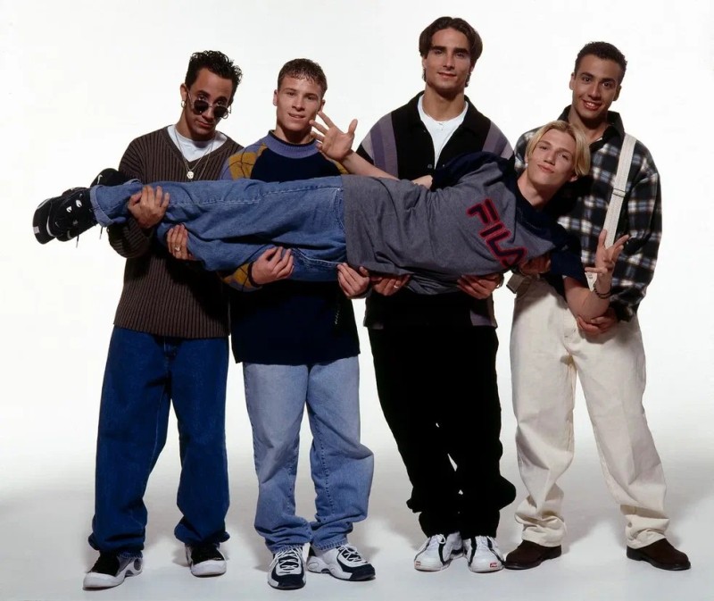 Create meme: backstreet boys in their youth, backstreet boys, everybody backstreet boys