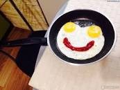 Create meme: food , bachelor's breakfast, eggs 