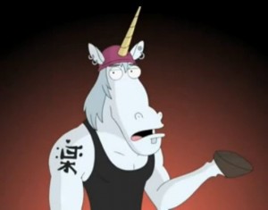 Create meme: the unicorn