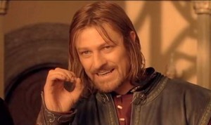 Create meme: meme Lord of the rings Boromir, Boromir actor, Boromir Lord of the rings