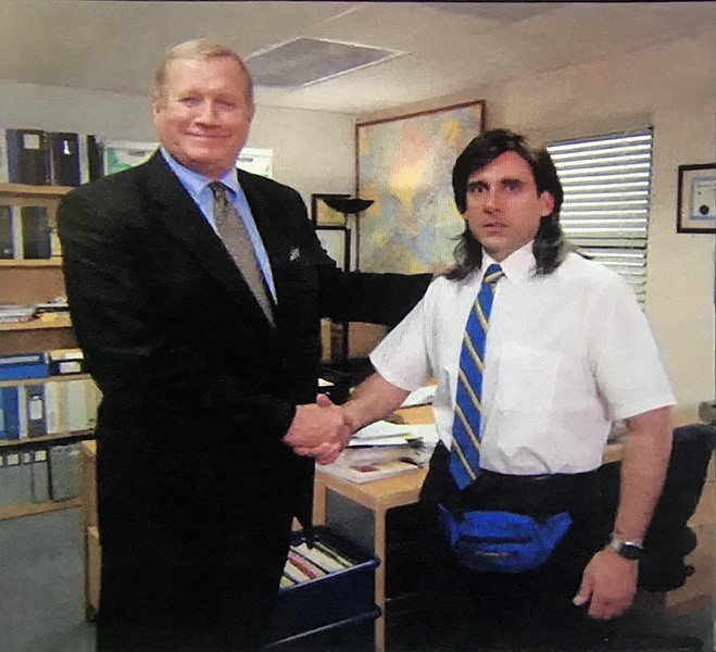 Create meme: The office series michael, series the office memes handshake, office meme handshake