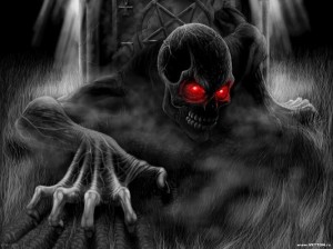 Create meme: Wallpapers horror skull, scary pictures demons, Wallpaper for desktop horror