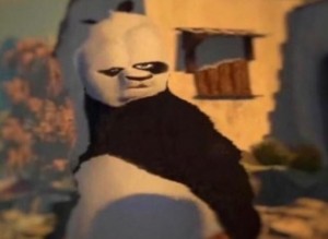 Create meme: Cartoon, po from kung fu Panda, kung fu