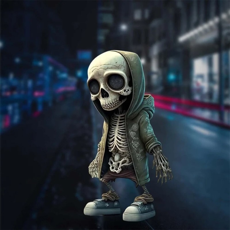 Create meme: skeleton doll, a small skeleton, skeleton art