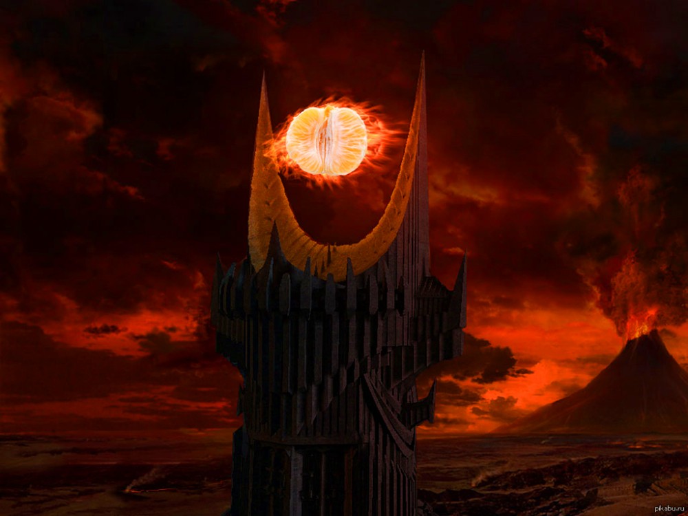 Create meme "the gift of Sauron, Mordor Sauron the eyes, of Mordor tower of  Sauron" - Pictures - Meme-arsenal.com